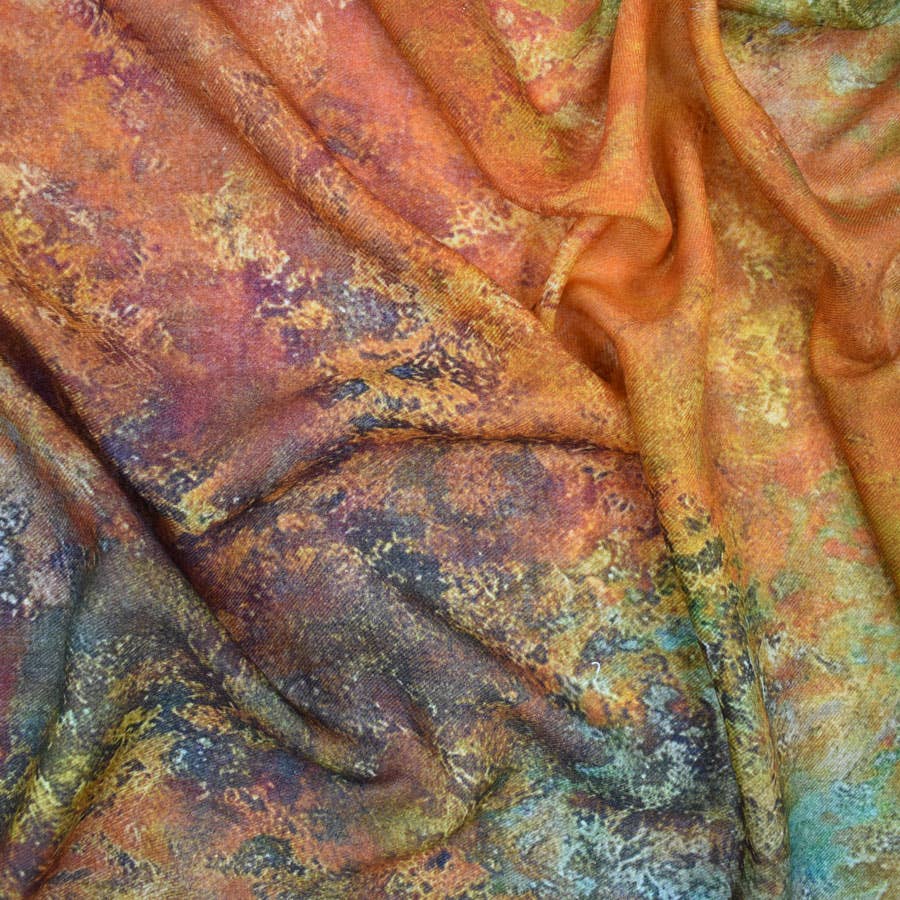 Agatha Painterly Abstract Scarf