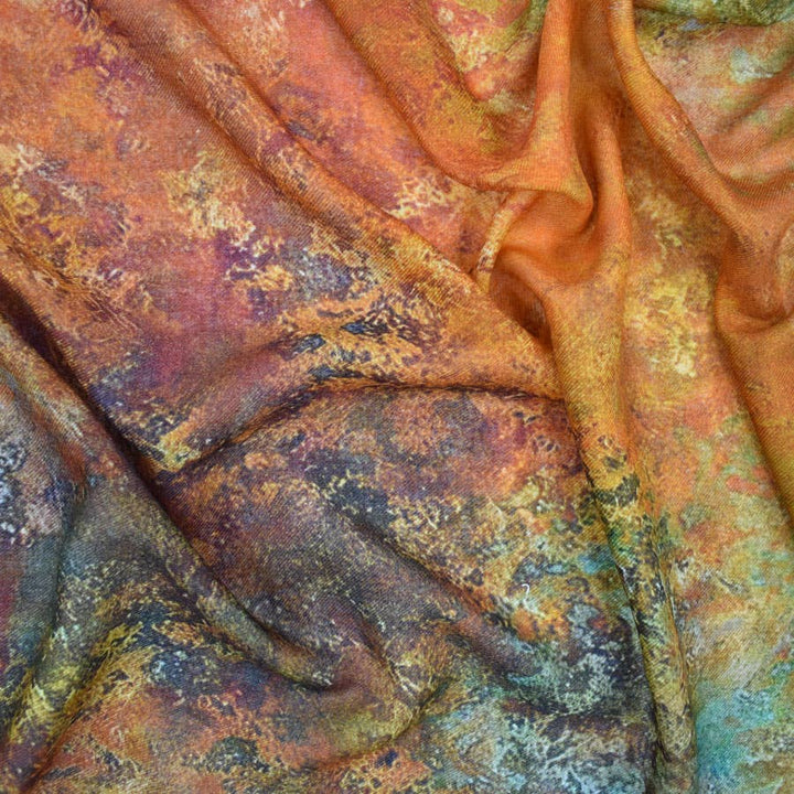 Agatha Painterly Abstract Scarf