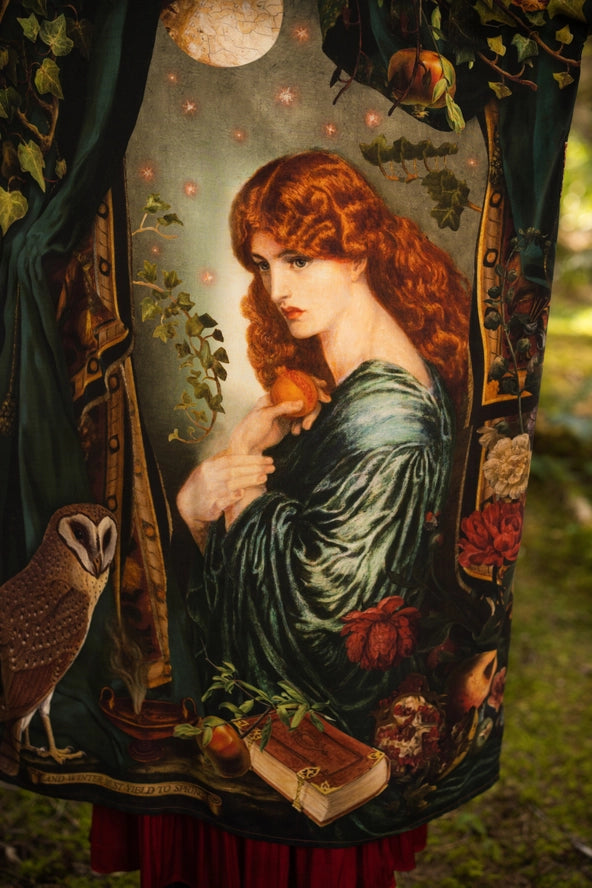 Solstice Opera Duster Kimono Robe ft. Persephone, Moon & Owl