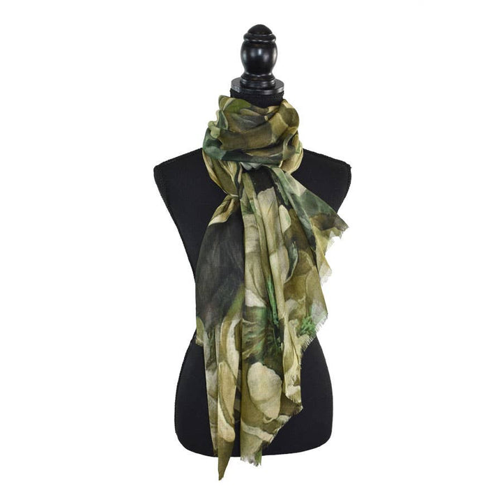 Moira Floral Cashmere Scarf