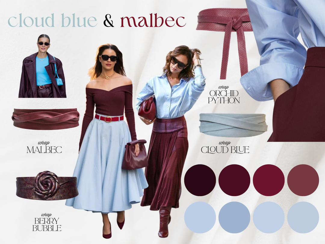 Wrap Belt – Malbec | Adjustable One-Size | Core Style
