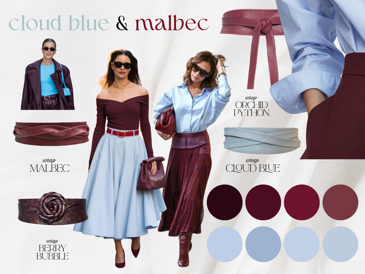 Wrap Belt – Malbec | Adjustable One-Size | Core Style