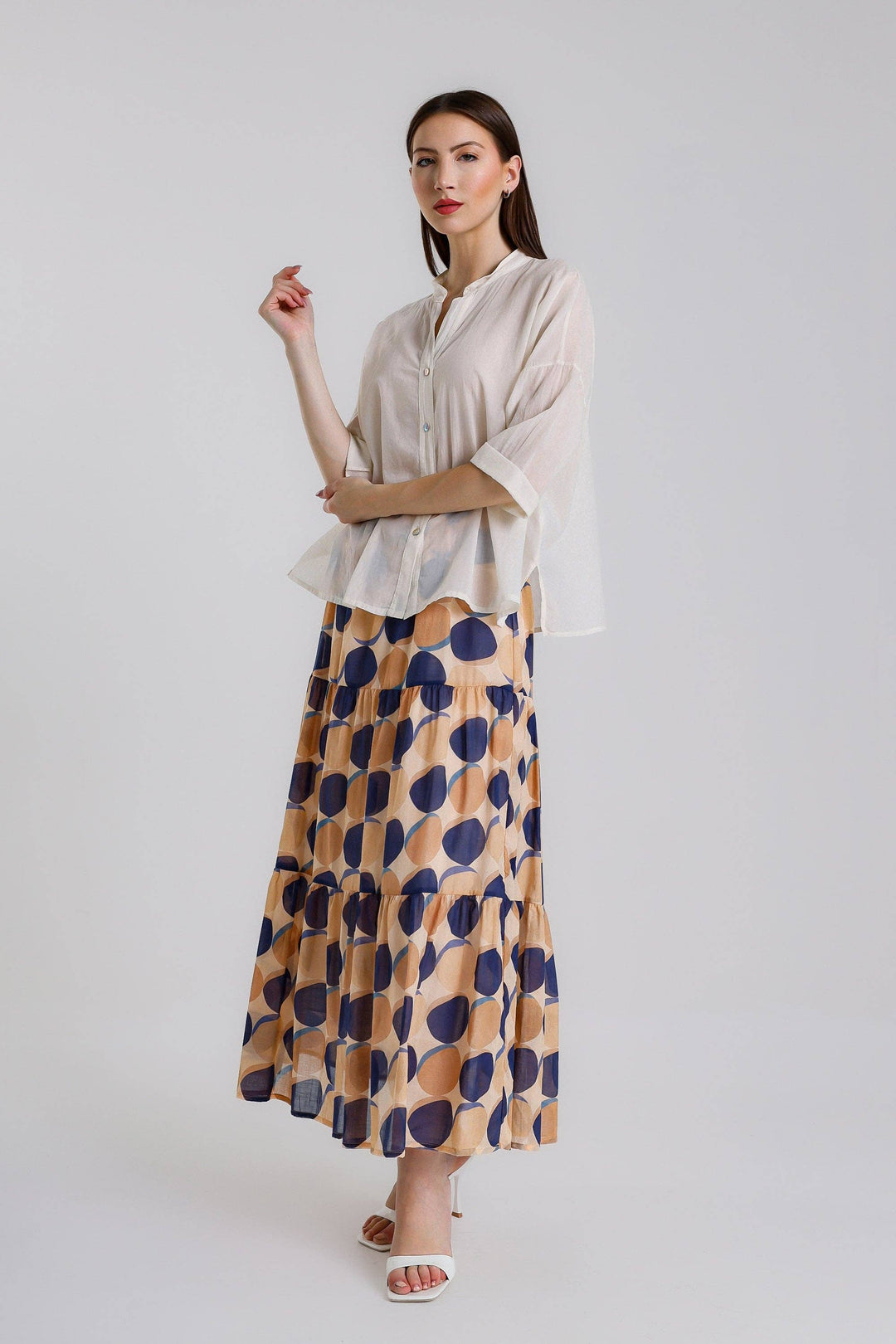 Amanda Cotton Voile Blouse