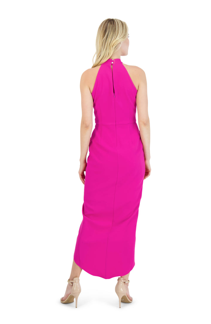 Julia Jordan Knot Neck Maxi Dress