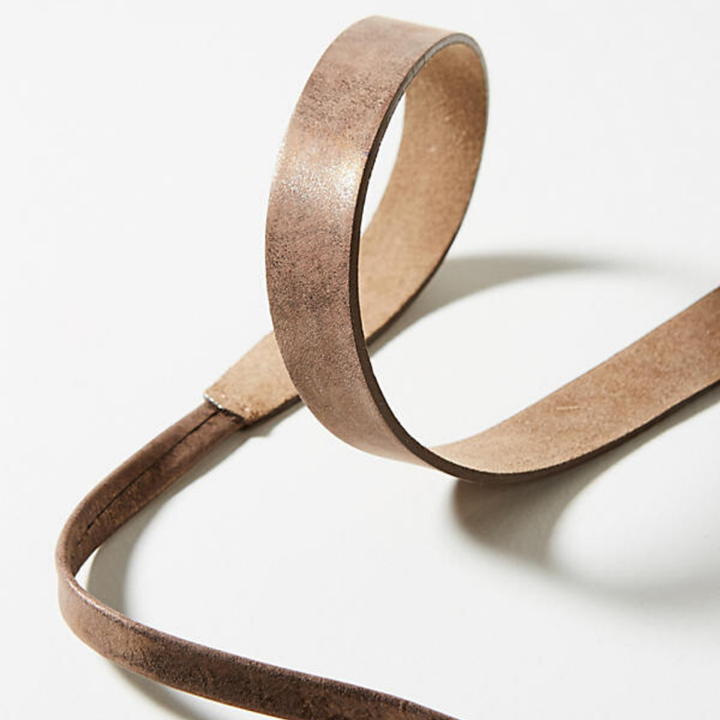 Skinny Wrap Belt - Tan