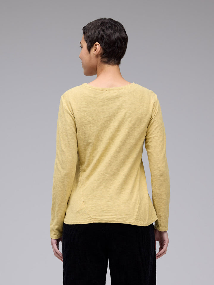 Long Sleeve Bias Tee