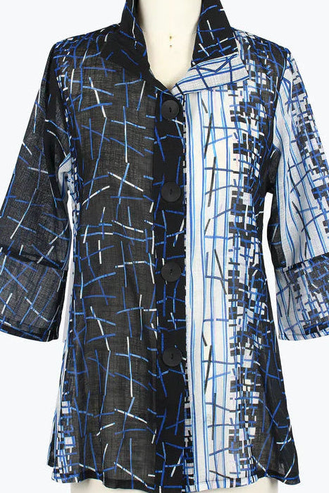 Evidence Suggests Abstract Swing Jacket