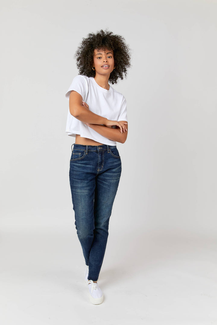 Crosby Mid Rise Relaxed Taper Jean, Ralph