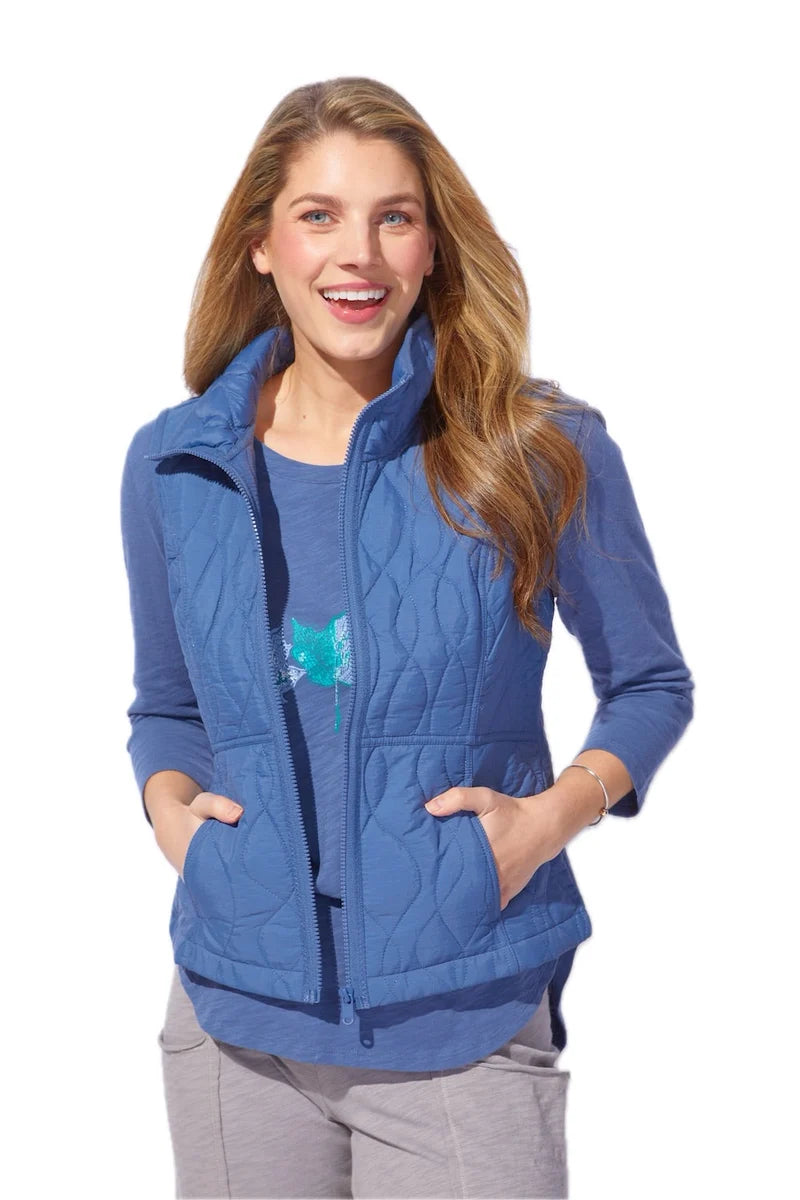 Wave Quilt Summit Vest
