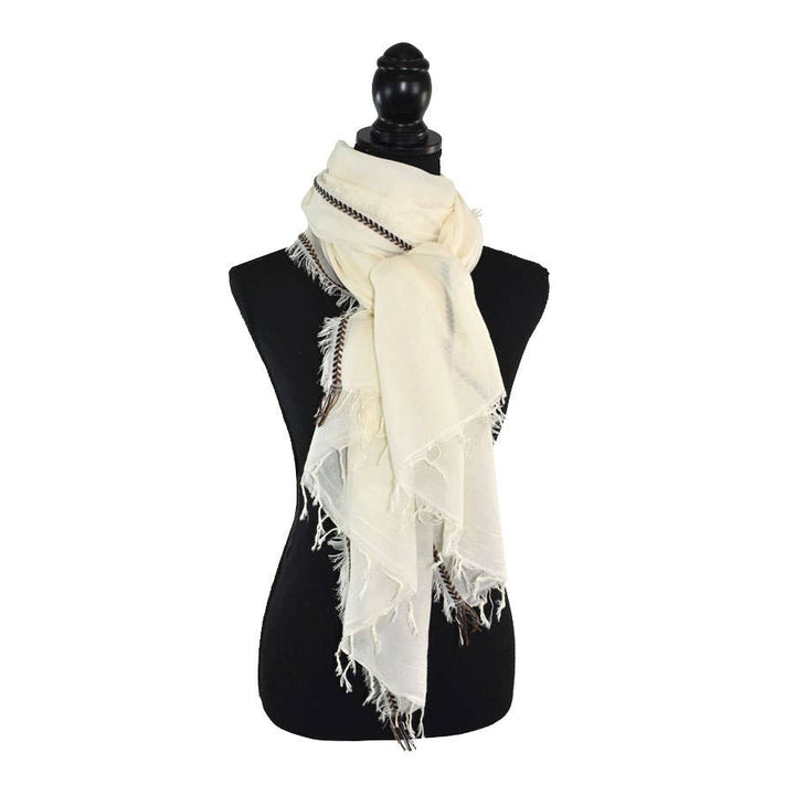 Rory Solid Cotton Scarf