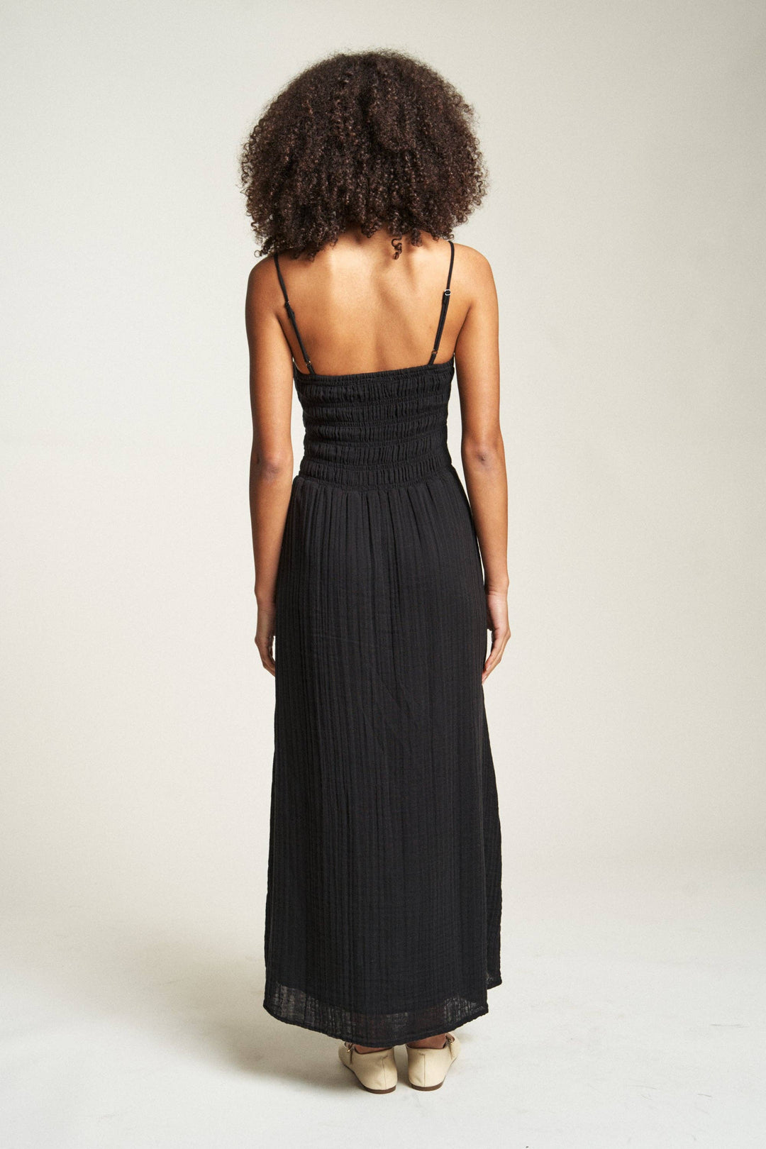Maybrook Summer Maxi Dress, Black