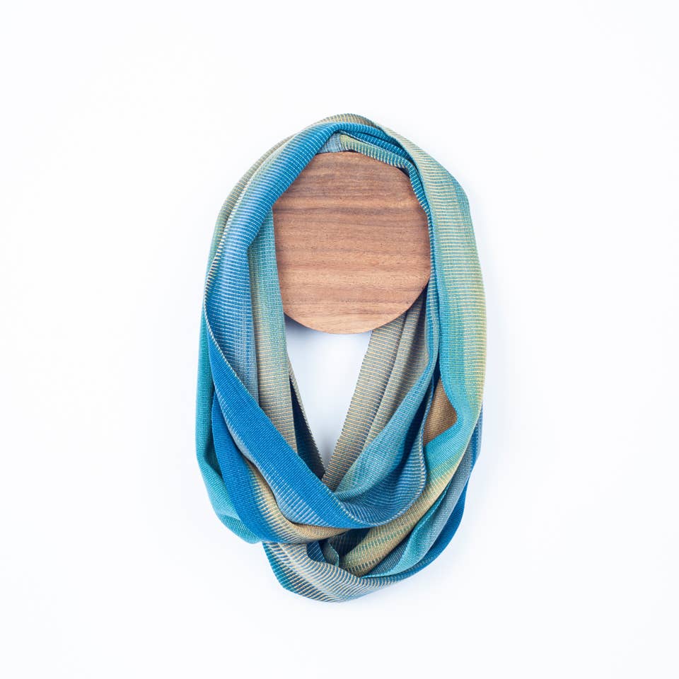Handwoven Bamboo Silky Weave Infinity Scarf