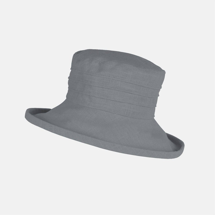 Large Brim Linen, Packable Sun Hat