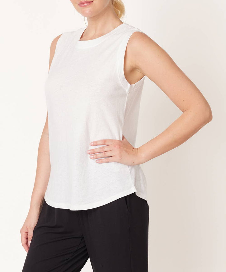 Recycled Cotton Muscle Tank