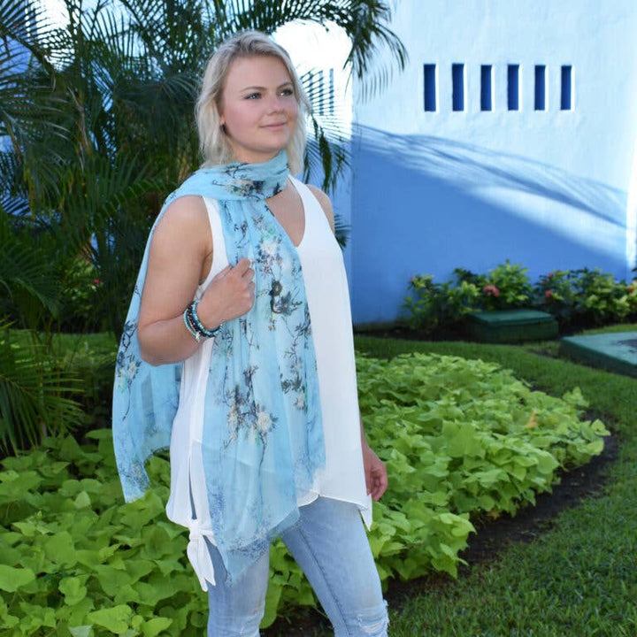 Paige Vintage Floral Scarf