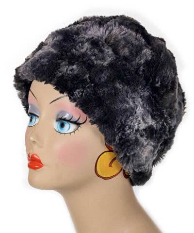 Beanie Faux Fur Reversible - Two-Tone