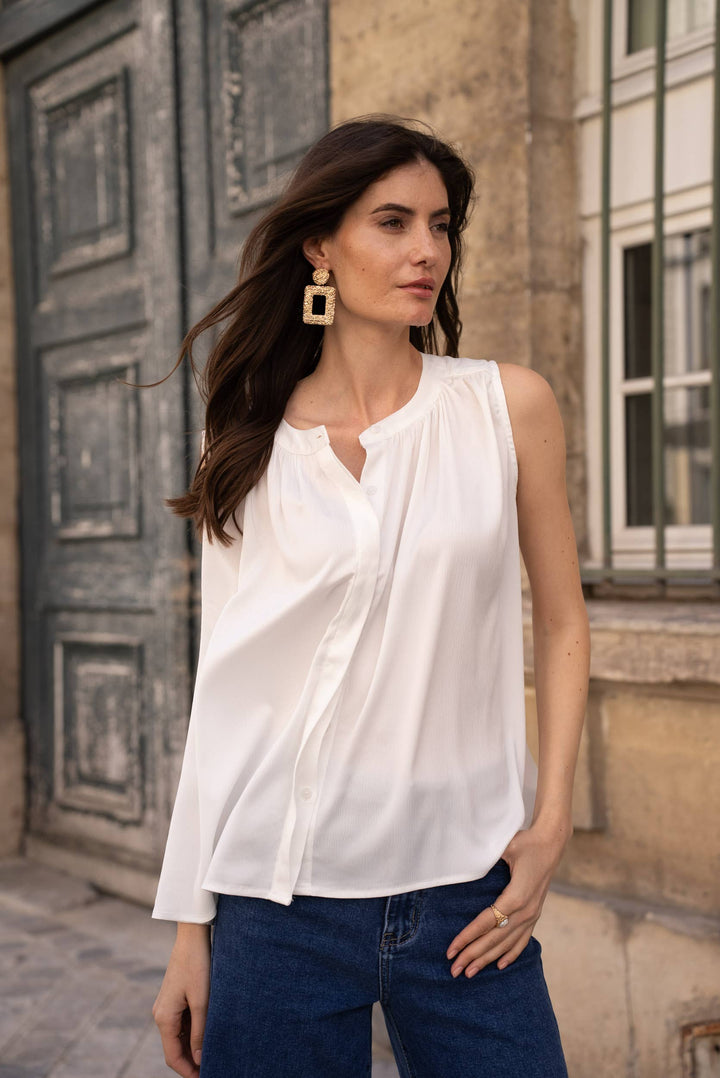 Loose Viscose Blouse