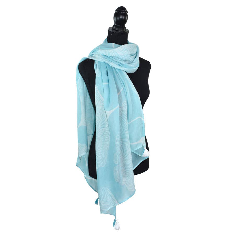 Ginko Floral Scarf