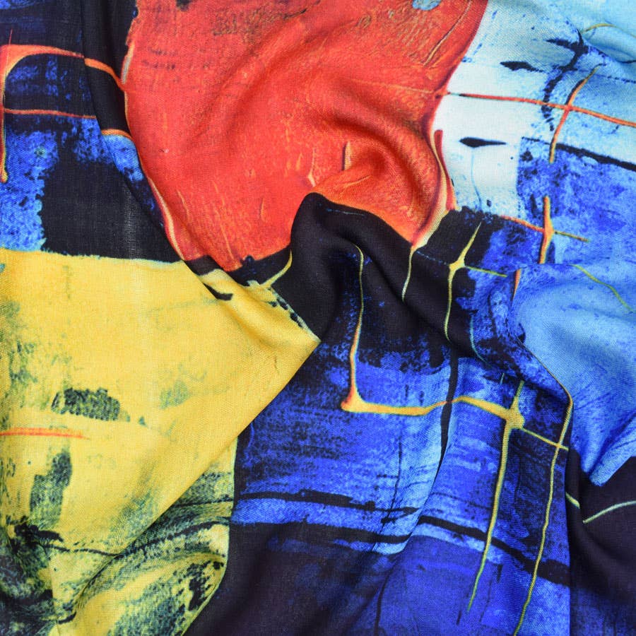 Collins Abstract Geo Scarf Shawl