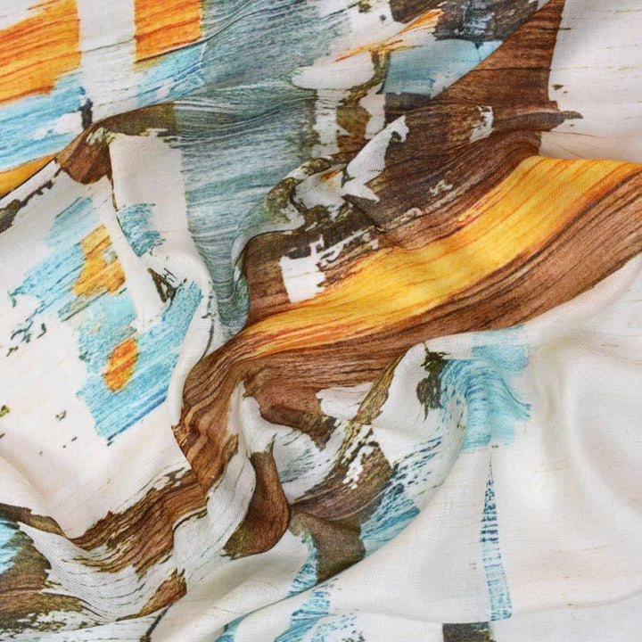 Iverson Abstract Modal Blend Scarf