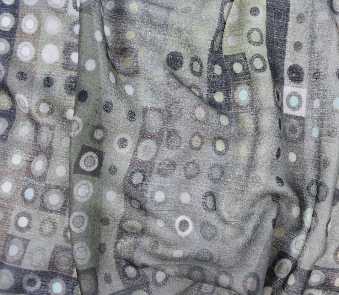 Speckled Wood Dotted Wool Scarf