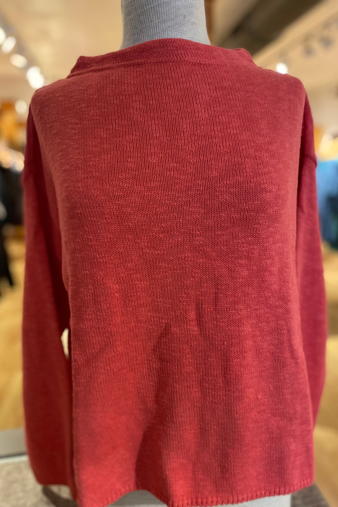 Avalin Cotton Mock Neck Pullover