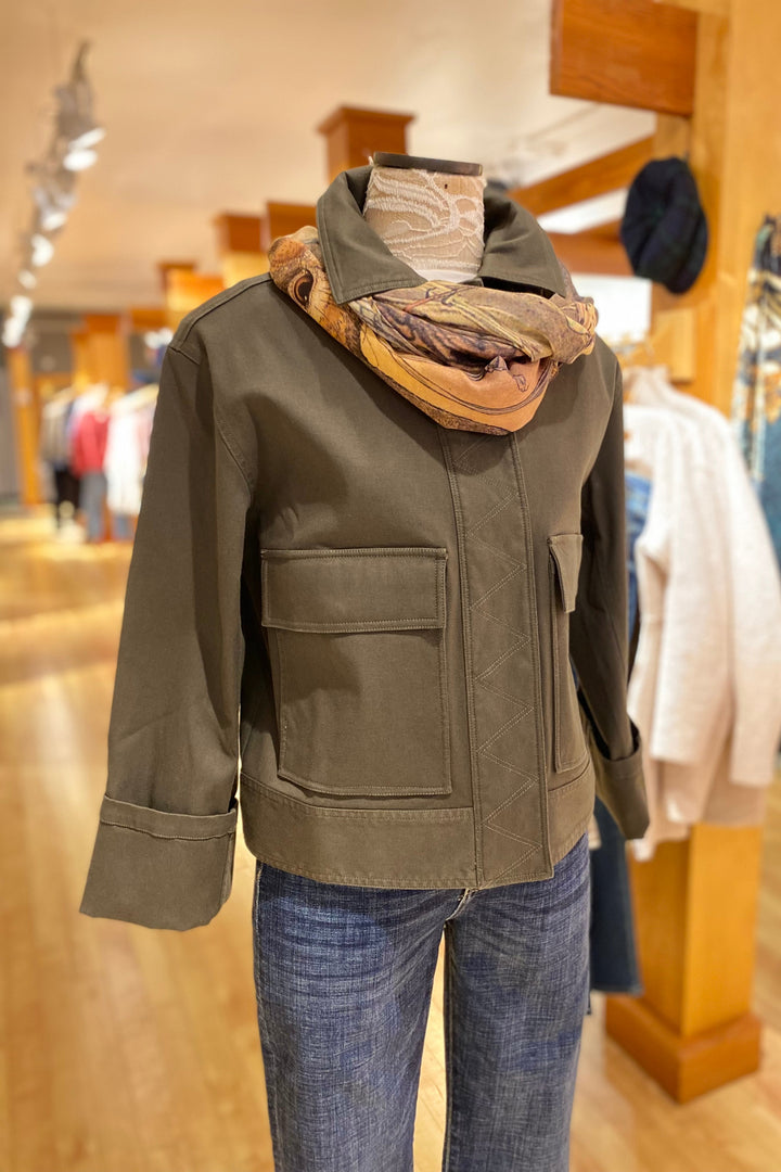 Ultra Stretch Twill Cargo Jacket