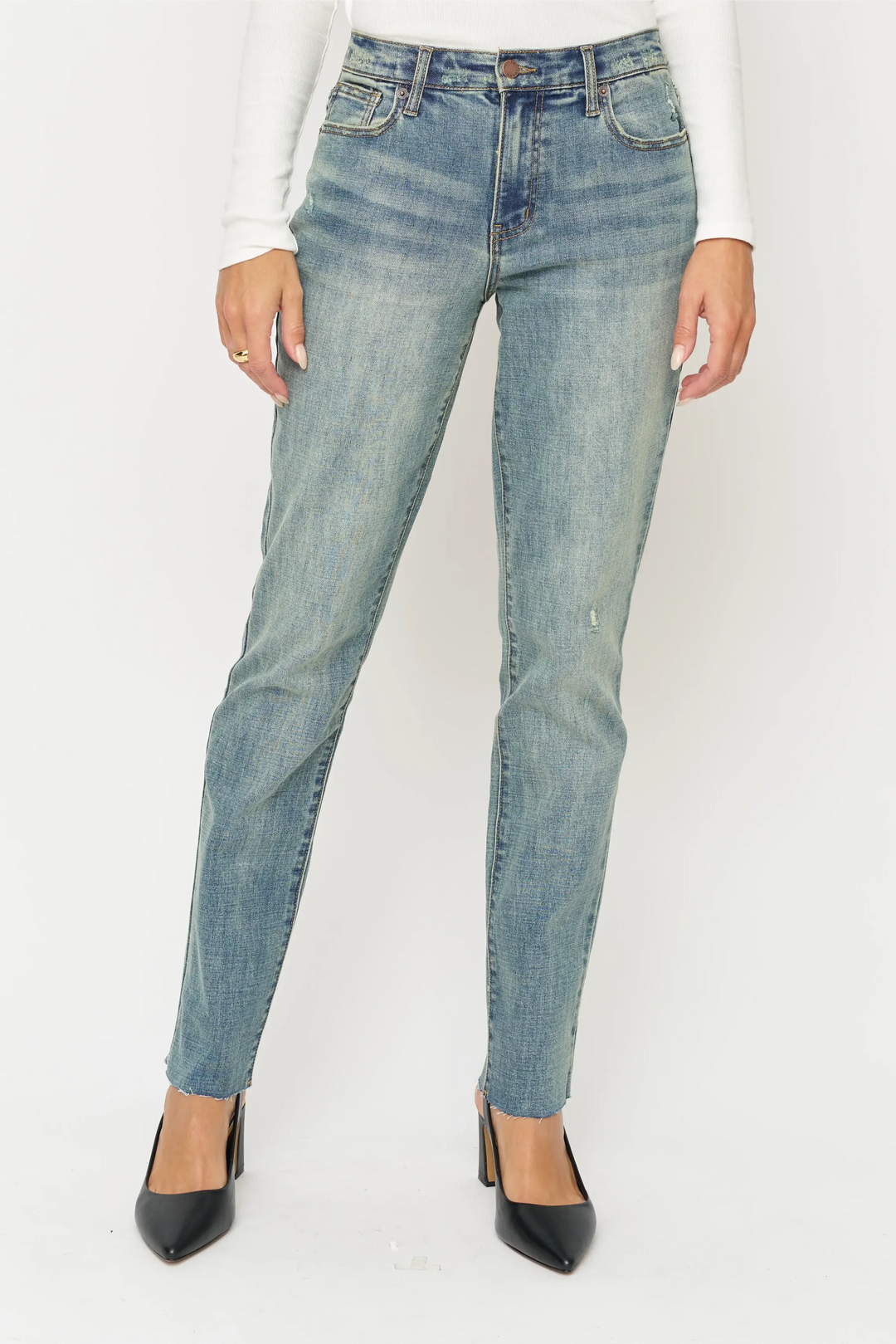 Crosby Mid Rise Relaxed Taper Jean, 4 Year Vintage