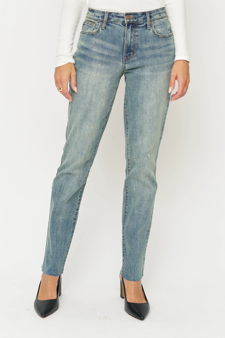 Crosby Mid Rise Relaxed Taper Jean, 4 Year Vintage