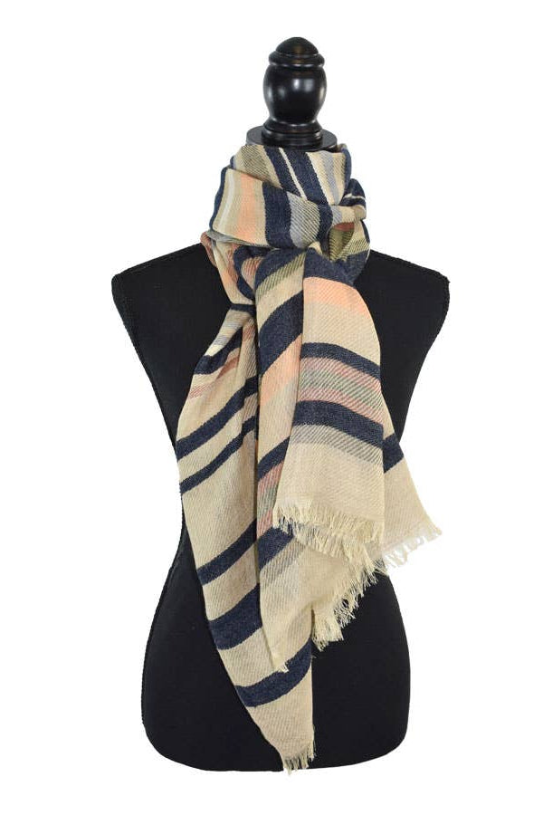 Sebastian Striped Scarf