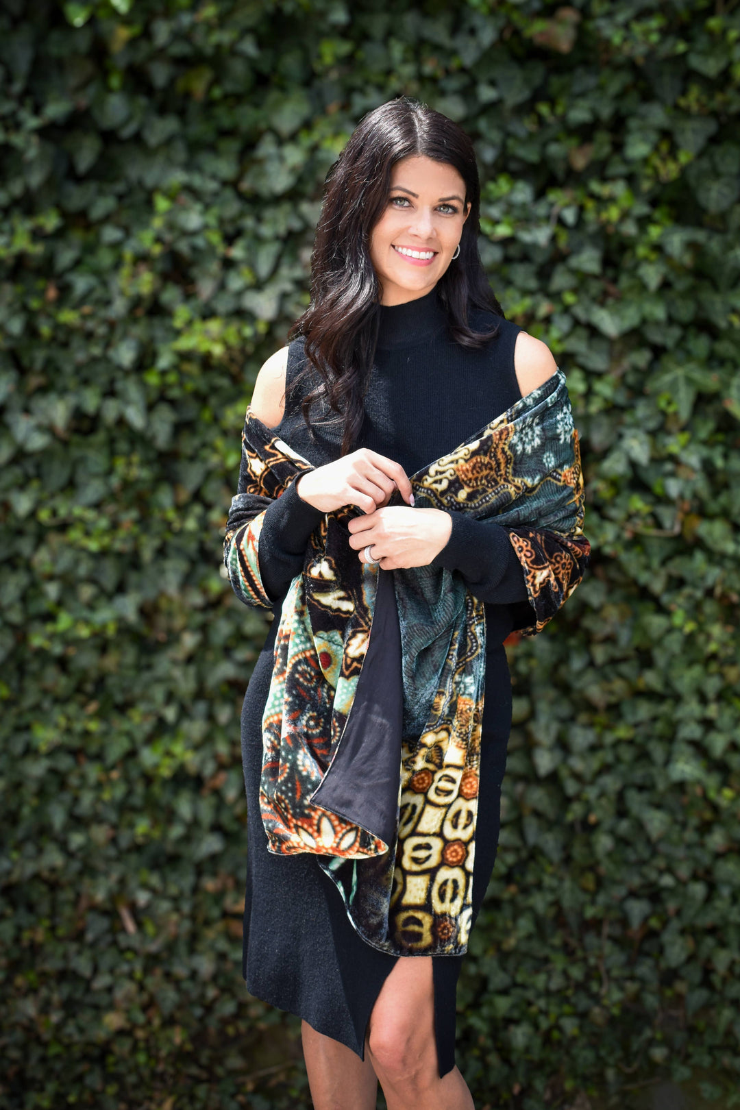 Velvetine Printed Shawl