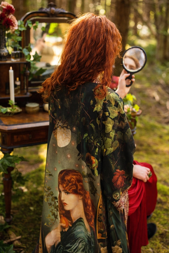 Solstice Opera Duster Kimono Robe ft. Persephone, Moon & Owl