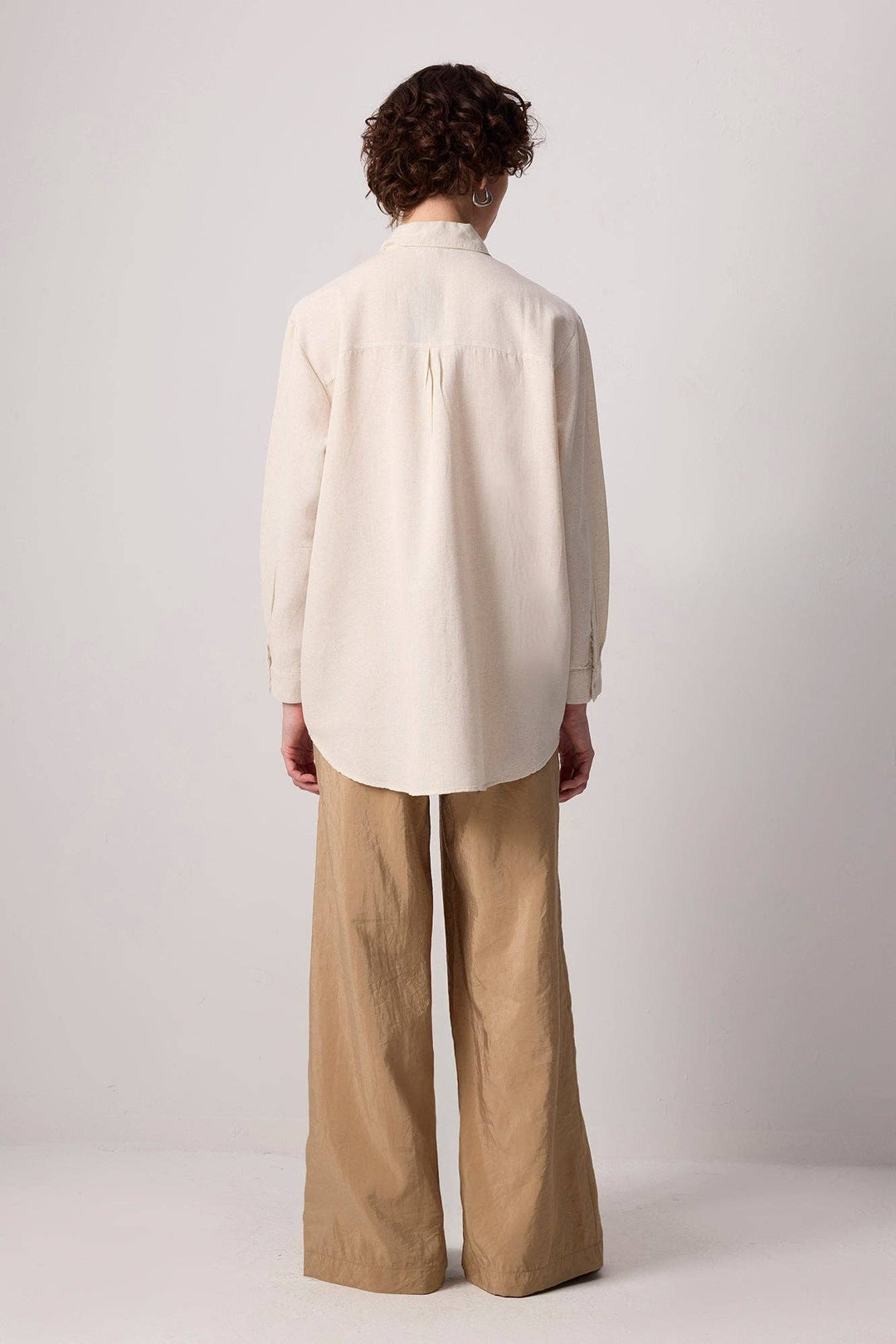 Botanica Embroidered Linen Blend Shirt