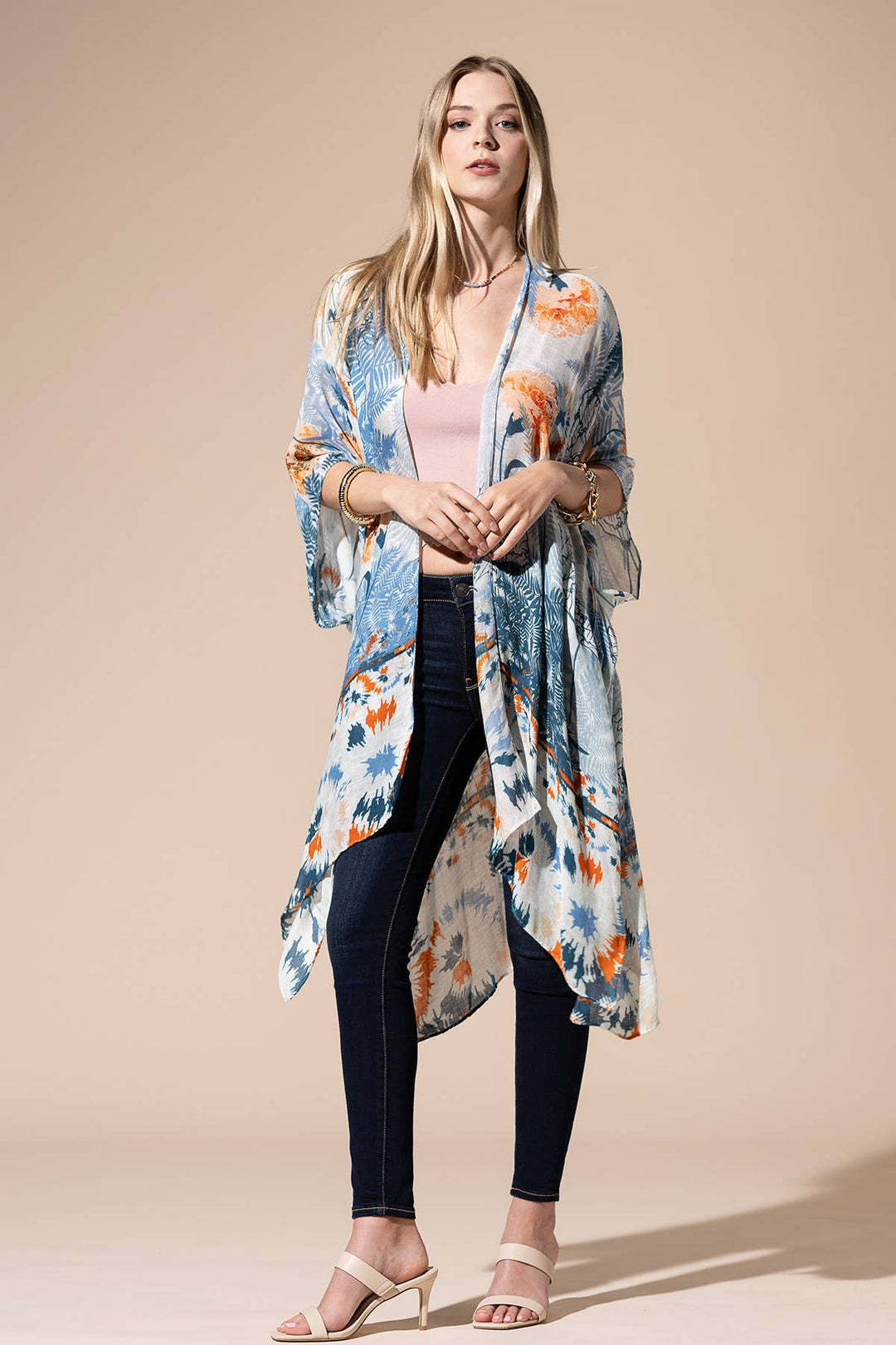 Indigo Morning Kimono