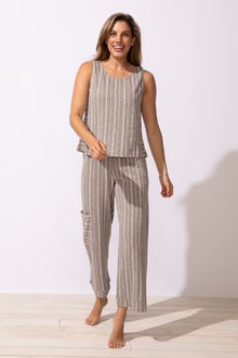 Driftwood Stripe Harborside Tank