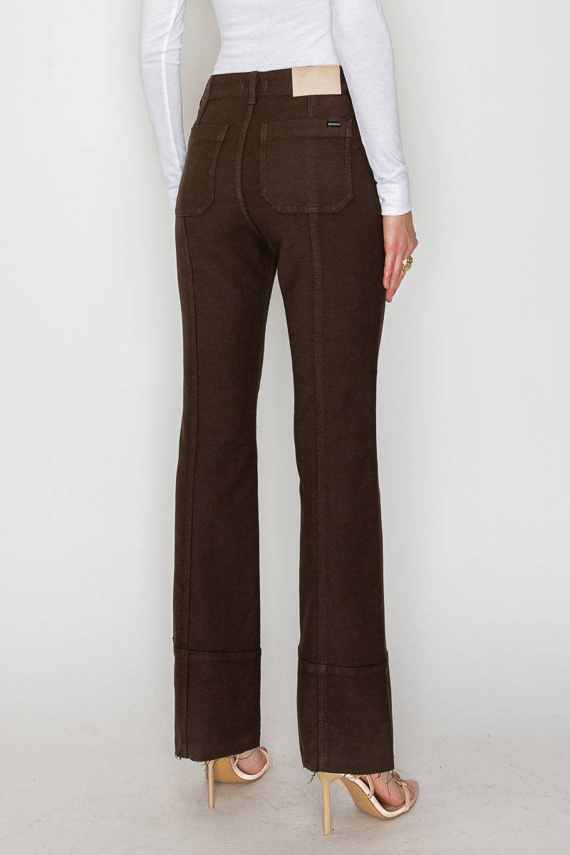 Tummy Control High Rise Bootcut PFD Jeans