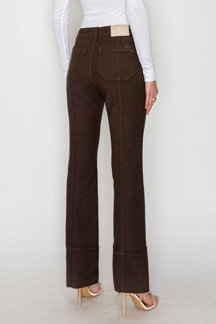Tummy Control High Rise Bootcut PFD Jeans