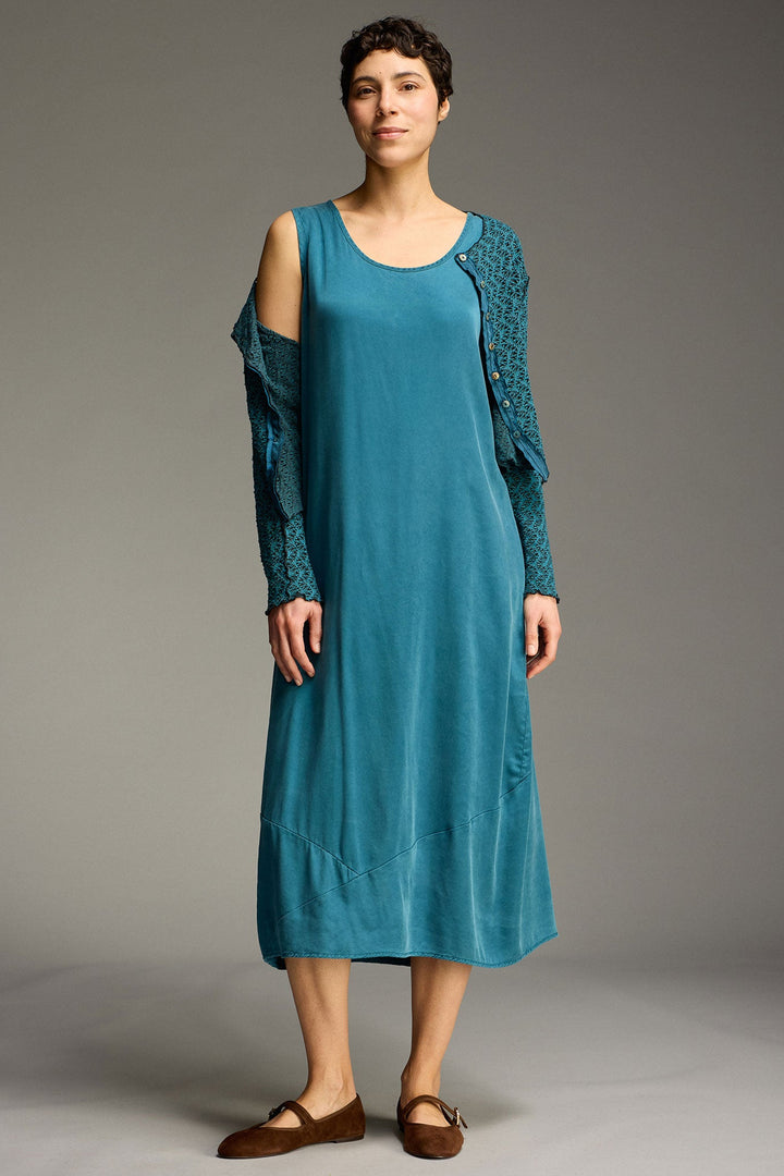 Long Slip Dress - Vintage Satin