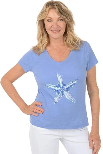 Destination Starfish V-Neck Tee