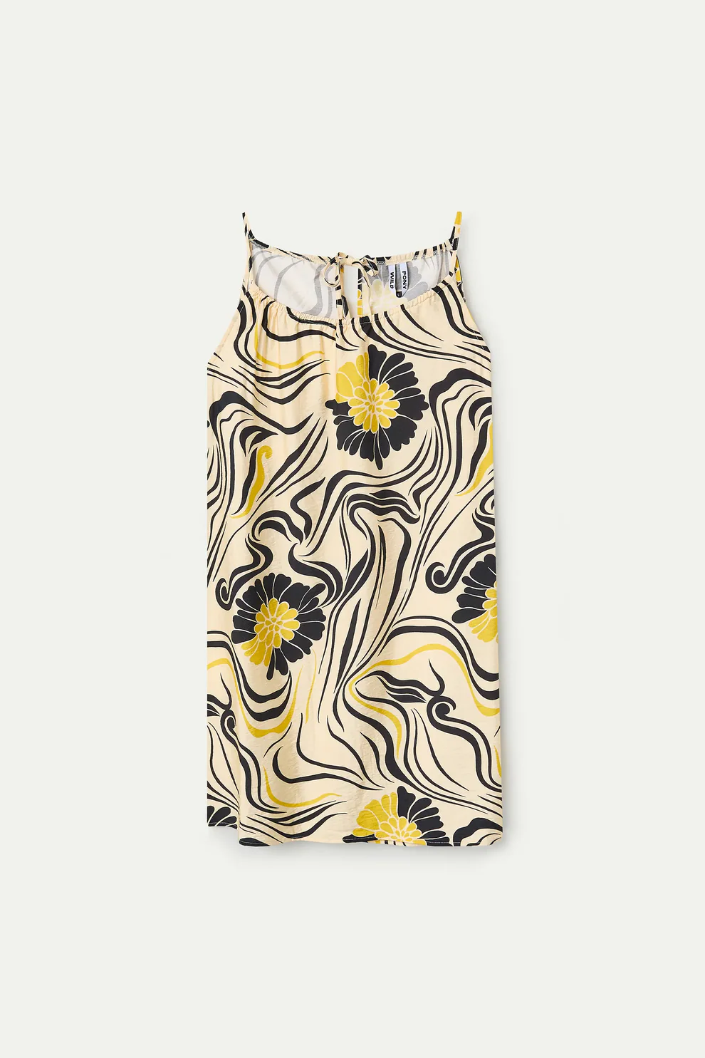 Short Dress with Prague Print