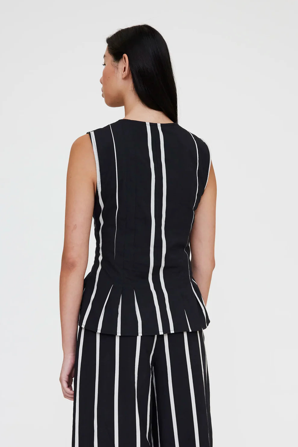 Grimaud Black Print Vest