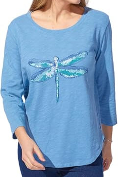 Destination Dragonfly Hi Lo Tee