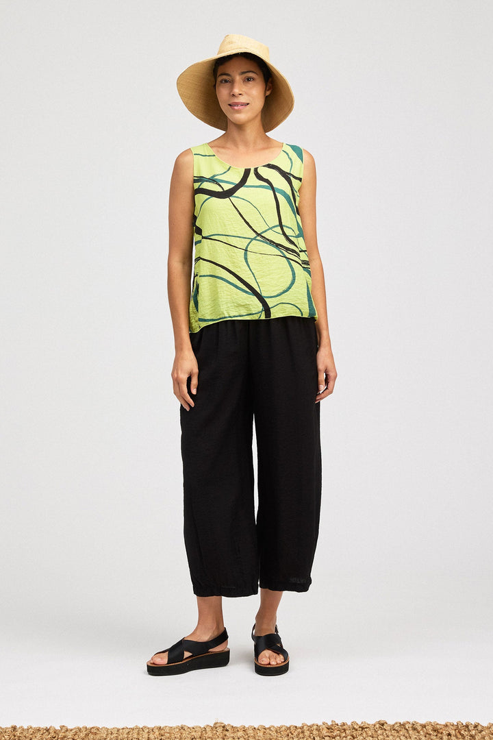 Crop Darted Pant