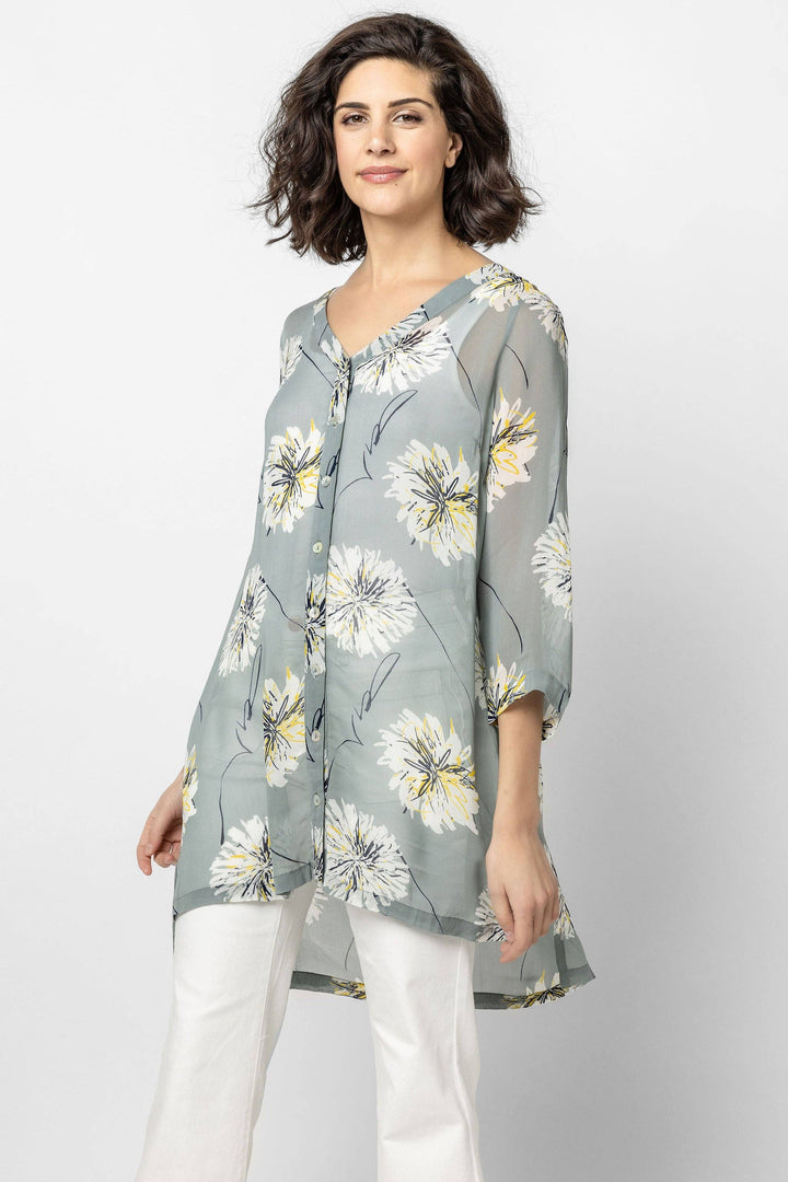 Katrina Print Tunic Top