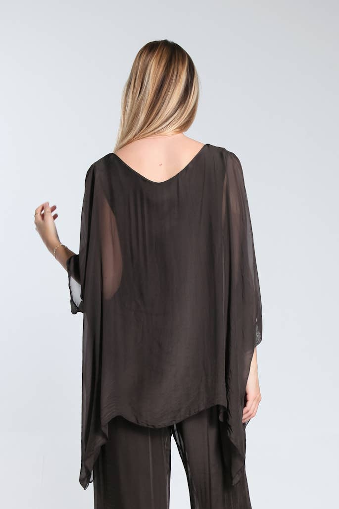 Sofia Silk Kaftan