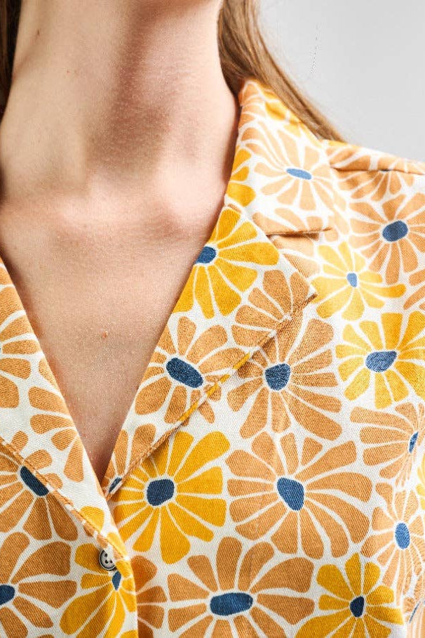 Camp Shirt Sunny Floral