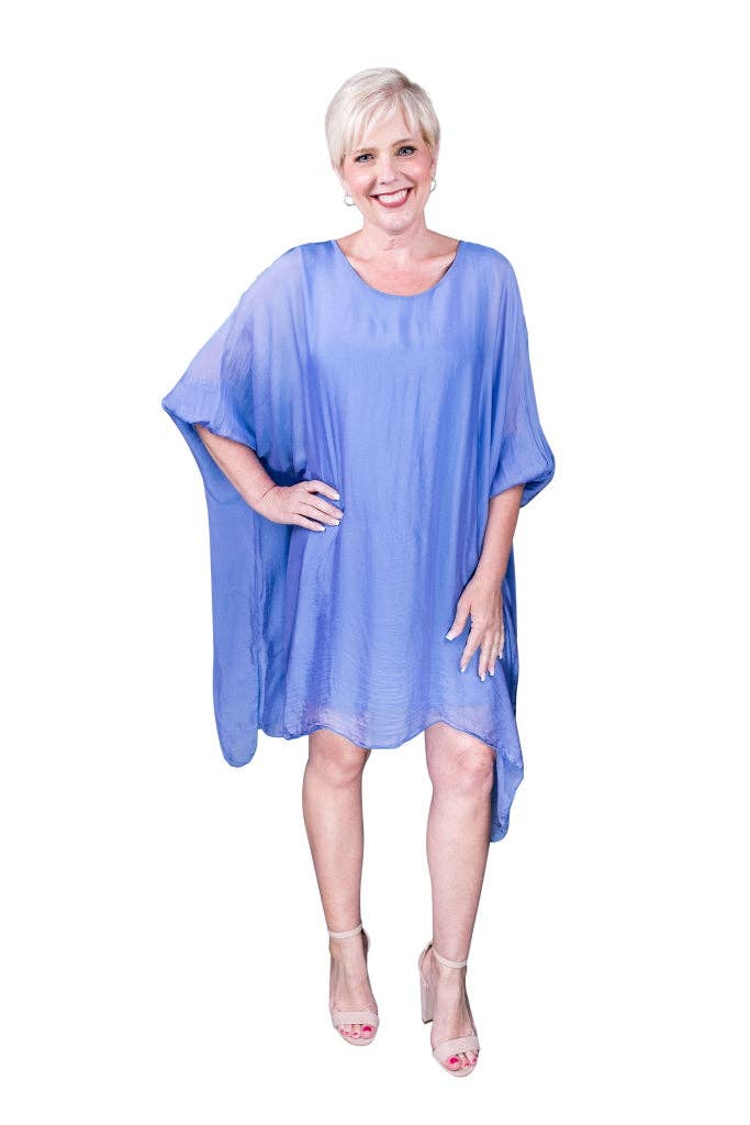 Alessia Silk Kaftan Dress
