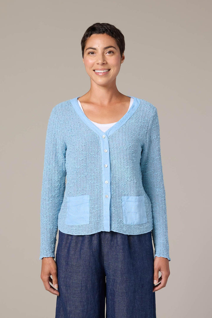 Crop Pocket Cardigan