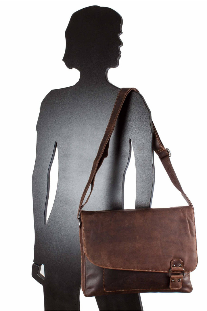 Leather Shoulder Bag Martin