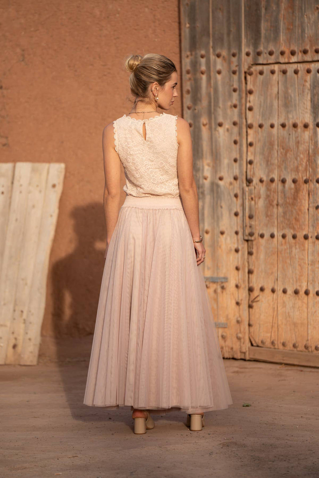 Maria Tulle Maxi Length Skirt